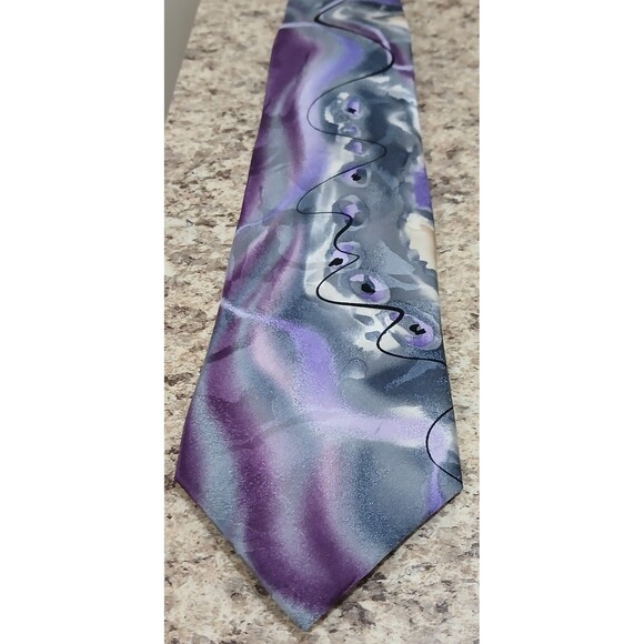 J Garcia Creme de Menthe Hangover Collection Fifty-Five 100% Silk Tie Men's Mint - Picture 1 of 7